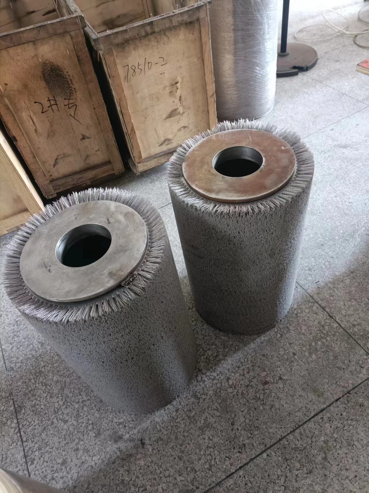 酸洗線毛刷輥